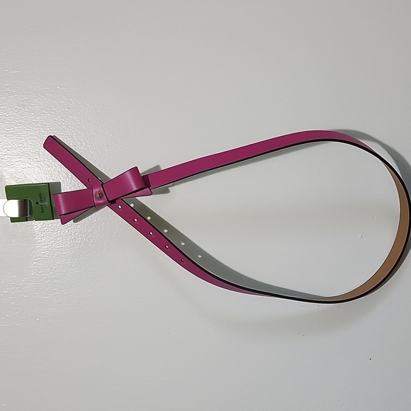 kate spade Accessories - KATE SPADE Pink Belt Size Large NWT